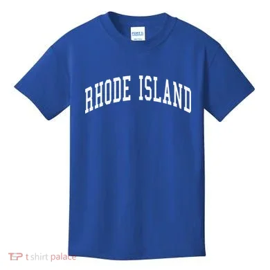 Rhode Island Throwback Design Classic Kids T-Shirt