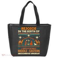 Rejoice In The Birth Of A Brown Skinned Middle Eastern Jesus Tote Bag thumb 0