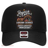 Rejoice In The Birth Of A Brown Skinned Christmas Christian Hat thumb 0