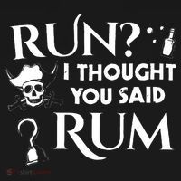 Run I Thought You Said Rum Funny Adult Running Pirate Women's Tank Top thumb 5