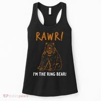 Rawr! IM The Ring Bear Ring Bearer Wedding Event Women's Tank Top thumb 0