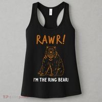 Rawr! IM The Ring Bear Ring Bearer Wedding Event Women's Tank Top thumb 3