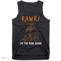 Rawr! IM The Ring Bear Ring Bearer Wedding Event Tank Top thumb 0