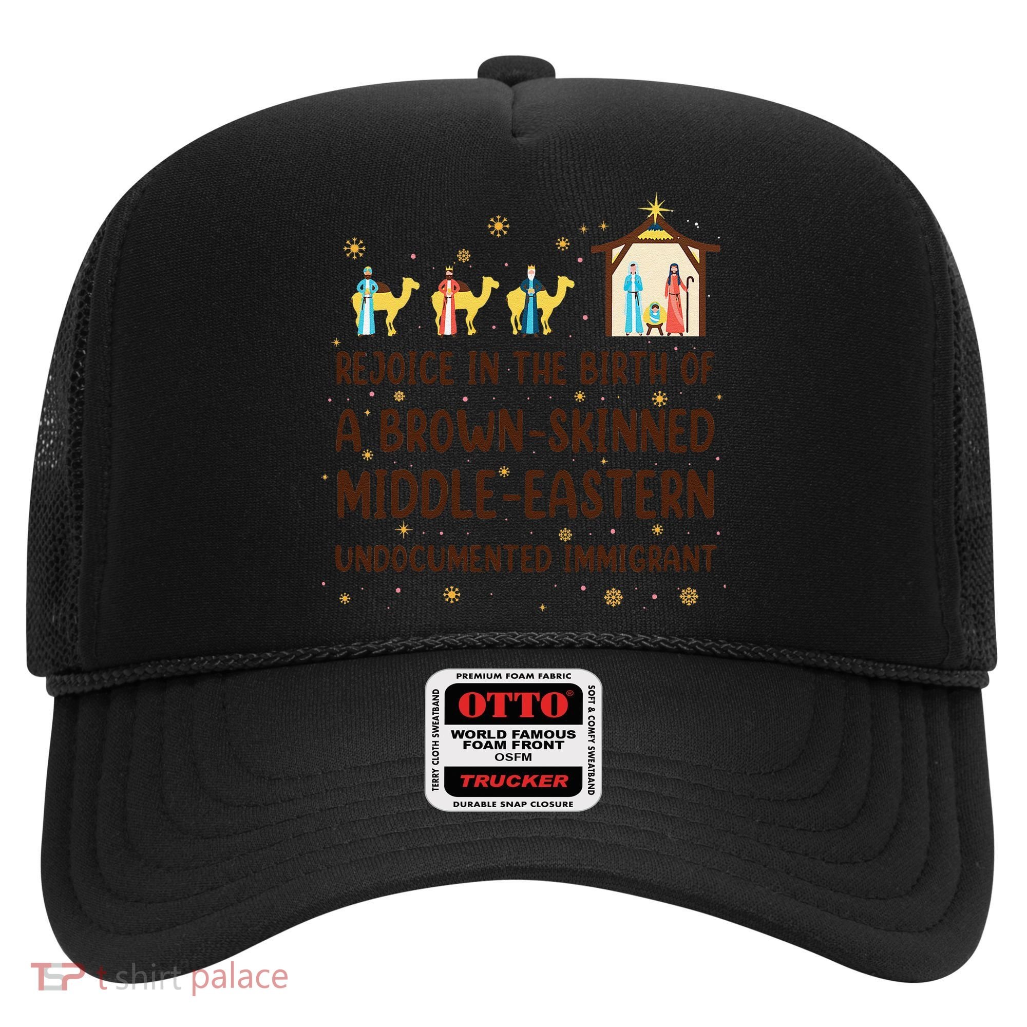 Rejoice In The Birth Of A Brown Skinned Christmas Hat