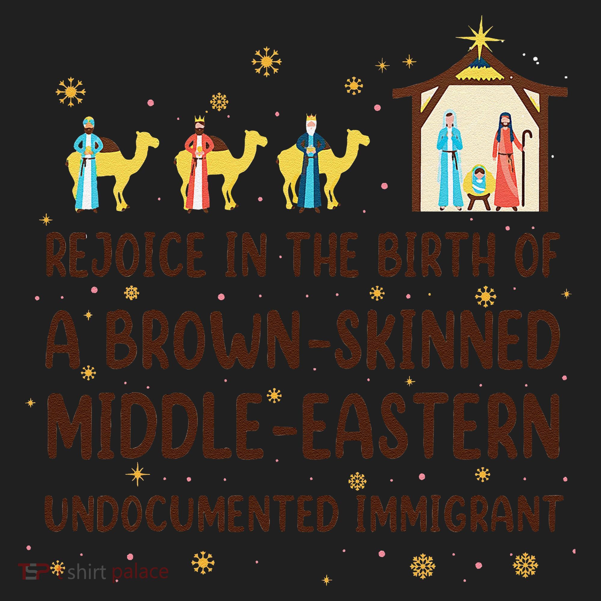 Rejoice In The Birth Of A Brown Skinned Christmas Hat