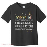 Rejoice In The Birth Of A Brown Skinned Middle Eastern  Toddler T-Shirt thumb 0
