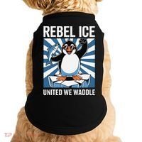 Rebel Ice United We Waddle Flippers Up I Stand With Doggie Tank thumb 0