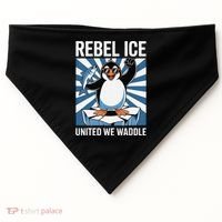 Rebel Ice United We Waddle Flippers Up I Stand With USA-Made Doggie Bandana thumb 0