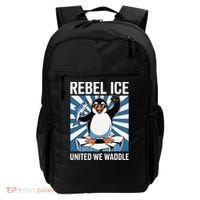 Rebel Ice United We Waddle Flippers Up I Stand With Backpack thumb 0