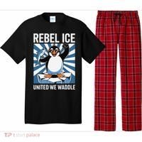 Rebel Ice United We Waddle Flippers Up I Stand With Pajama Set thumb 0