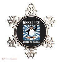 Rebel Ice United We Waddle Flippers Up I Stand With Ornament thumb 0