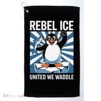 Rebel Ice United We Waddle Flippers Up I Stand With Golf Towel thumb 0