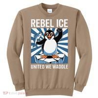 Rebel Ice United We Waddle Flippers Up I Stand With Sweatshirt thumb 0