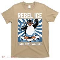 Rebel Ice United We Waddle Flippers Up I Stand With T-Shirt thumb 0