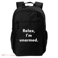 Relax I’M Unarmed Funny Amputee Backpack thumb 0