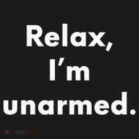 Relax I’M Unarmed Funny Amputee Bucket Hat thumb 4