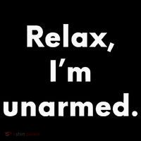 Relax I’M Unarmed Funny Amputee Women's Hoodie thumb 2