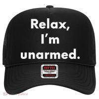 Relax I’M Unarmed Funny Amputee Hat thumb 0