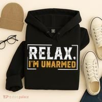 Relax I’M Unarmed Funny Hand Amputee Hoodie thumb 4