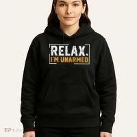 Relax I’M Unarmed Funny Hand Amputee Hoodie thumb 5