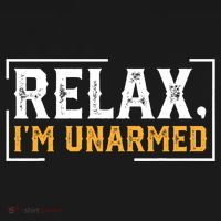 Relax I’M Unarmed Funny Hand Amputee Apron thumb 3