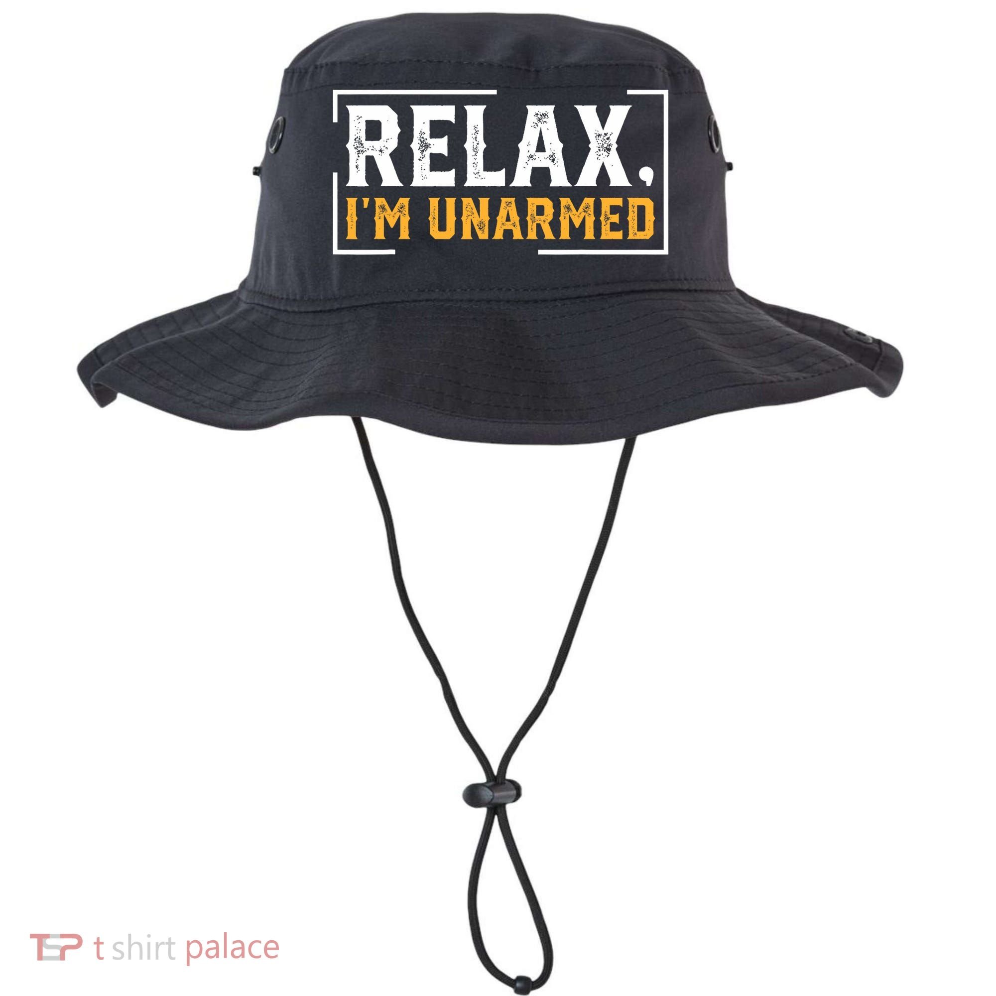 Relax I’M Unarmed Funny Hand Amputee Bucket Hat