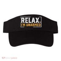 Relax I’M Unarmed Funny Hand Amputee Visor thumb 0