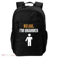 Relax Im Unarmed Funny Hand Amputee Backpack thumb 0