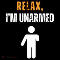 Relax Im Unarmed Funny Hand Amputee Coaster thumb 2