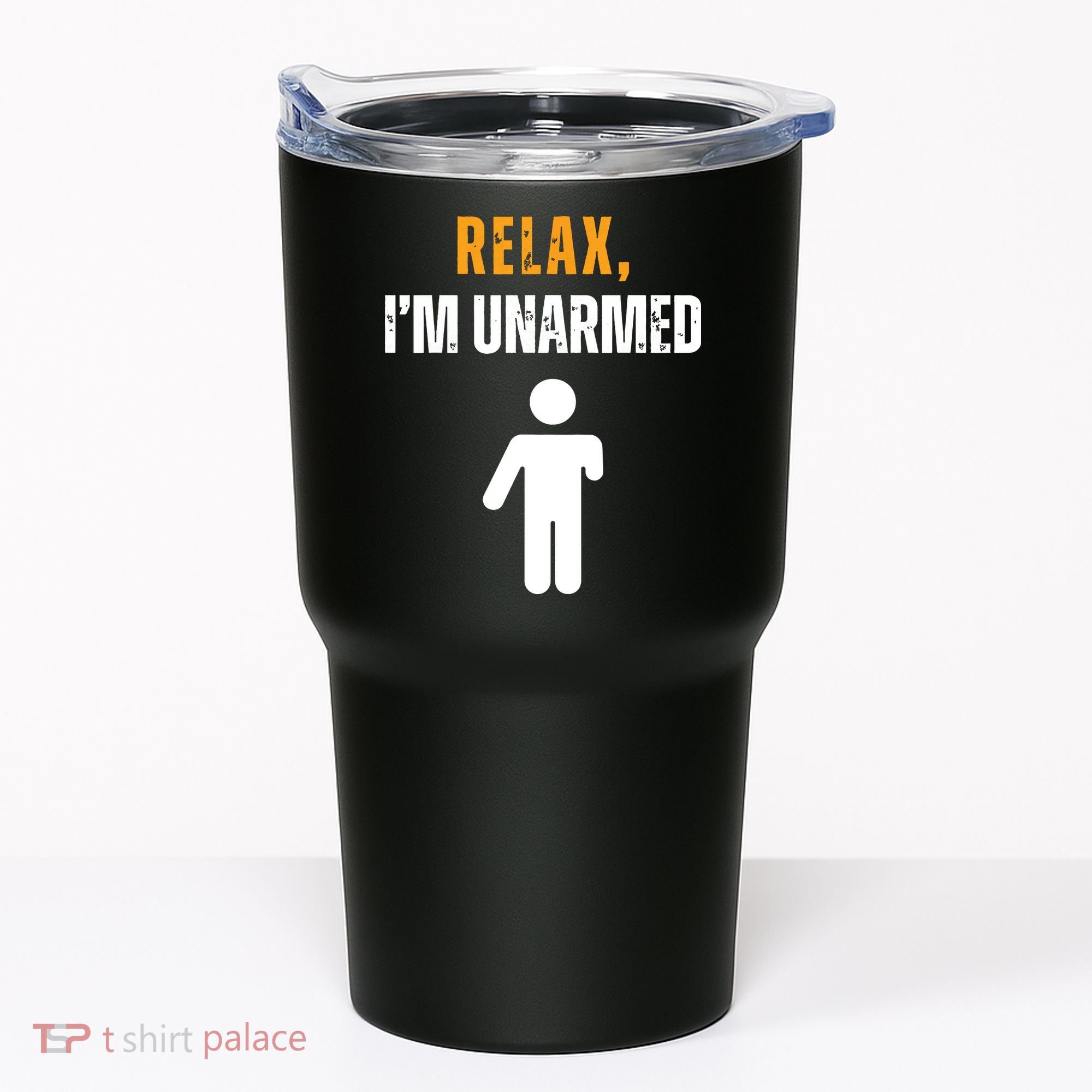 Relax Im Unarmed Funny Hand Amputee Tumbler