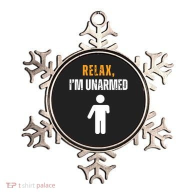 Relax Im Unarmed Funny Hand Amputee Ornament