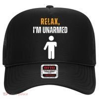 Relax Im Unarmed Funny Hand Amputee Hat thumb 0