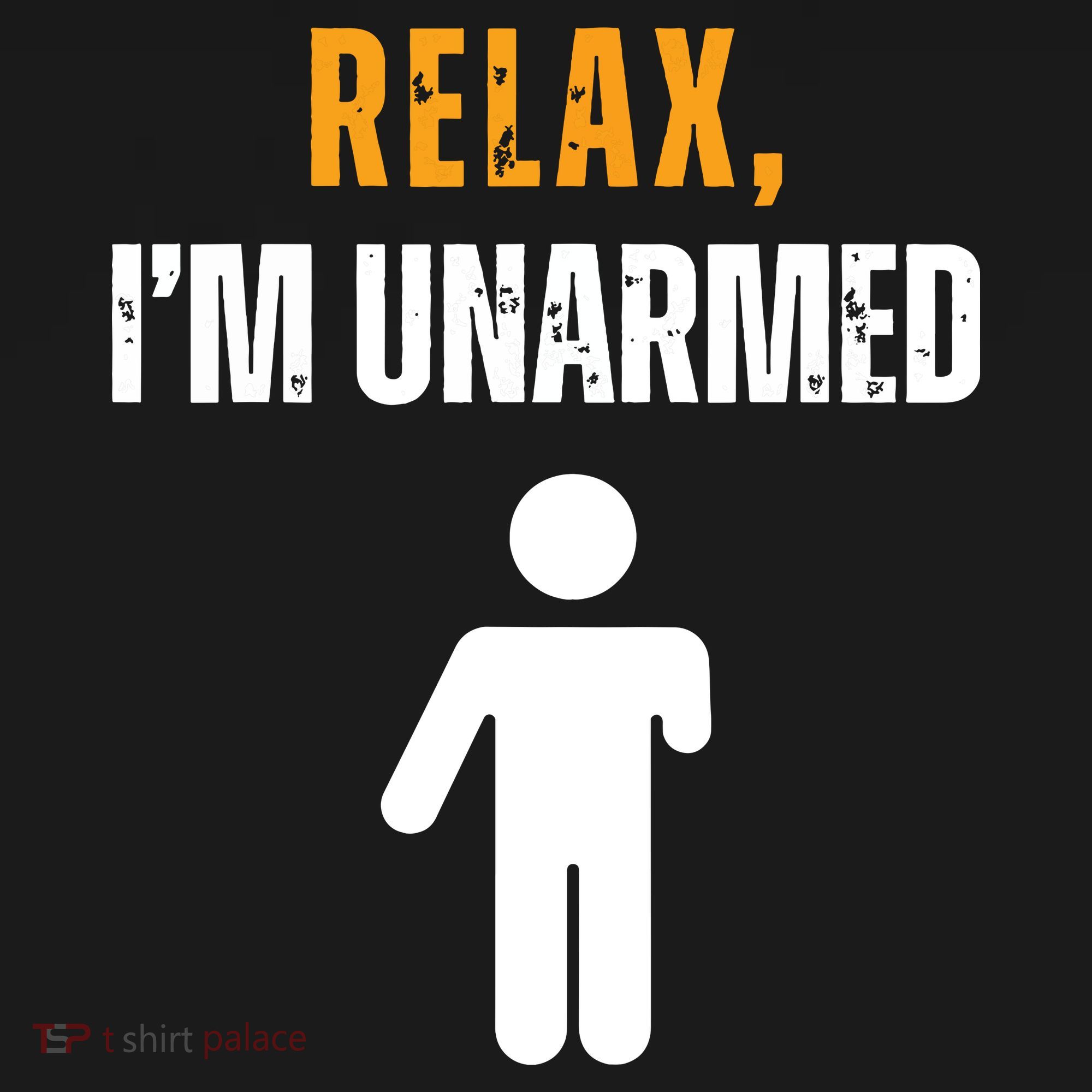 Relax Im Unarmed Funny Hand Amputee Women's Long Sleeve Shirt