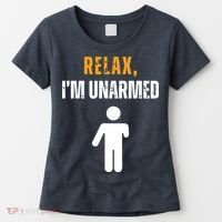 Relax Im Unarmed Funny Hand Amputee Women's T-Shirt thumb 0