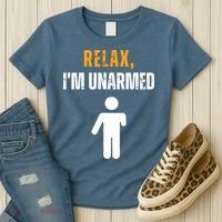 Relax Im Unarmed Funny Hand Amputee Women's T-Shirt thumb 3