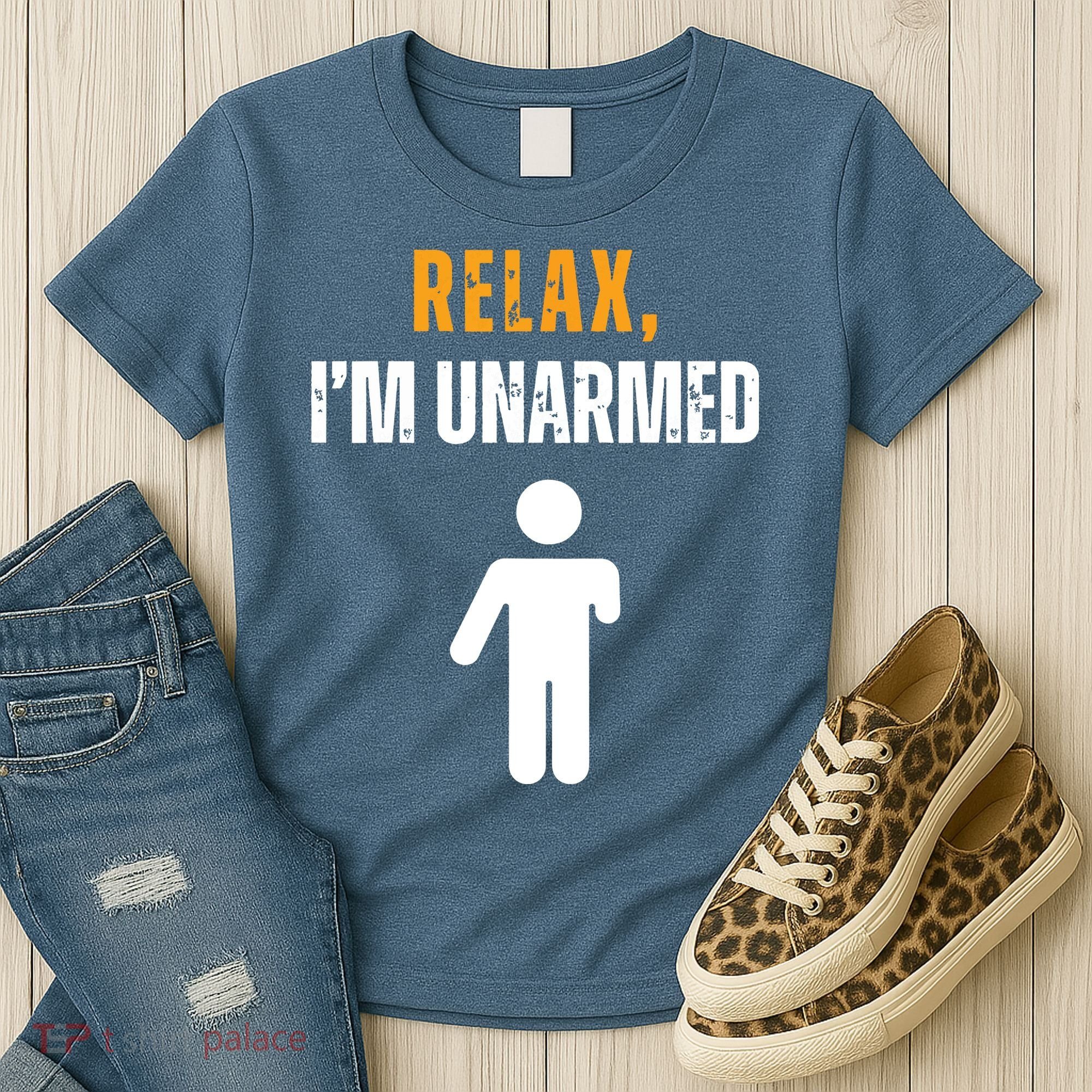 Relax Im Unarmed Funny Hand Amputee Women's T-Shirt
