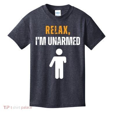 Relax Im Unarmed Funny Hand Amputee Kids T-Shirt
