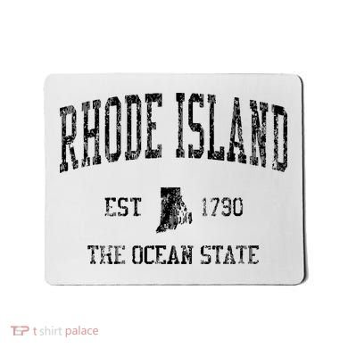 Rhode Island Vintage Sports Ri Design Rhode Islander Mousepad