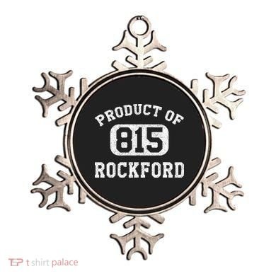 Rockford Illinois Vintage Retro Area Code Ornament