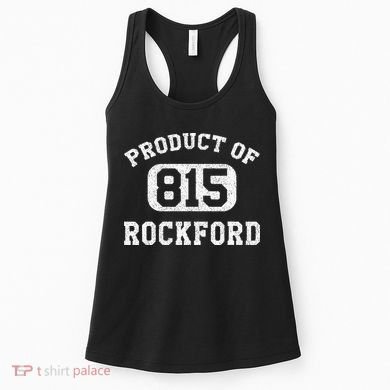 Rockford Illinois Vintage Retro Area Code Women's Tank Top