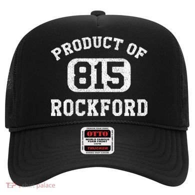 Rockford Illinois Vintage Retro Area Code Hat