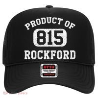 Rockford Illinois Vintage Retro Area Code Hat thumb 0