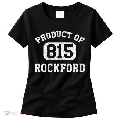 Rockford Illinois Vintage Retro Area Code Women's T-Shirt