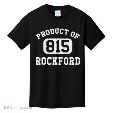 Rockford Illinois Vintage Retro Area Code Kids T-Shirt