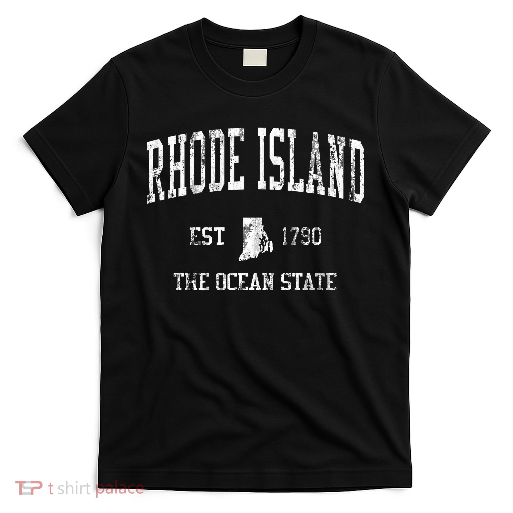 Rhode Island Vintage Sports T-Shirt