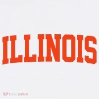 Retro Illinois Vintage Illinois Orange Blue Throwback Il T-Shirt thumb 7