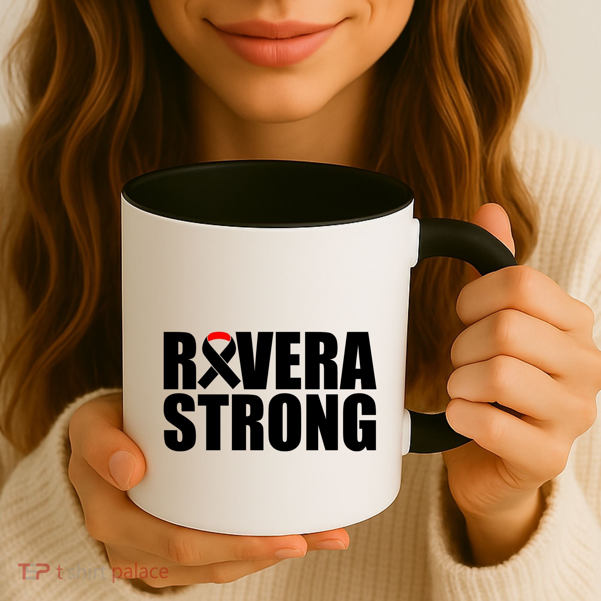 Rivera Strong Squamous Cell Carcinoma Awareness Coffee Mug