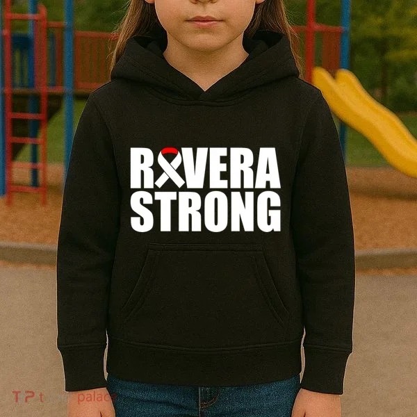 Rivera Strong Squamous Cell Carcinoma Awareness Kids Hoodie