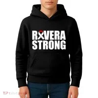 Rivera Strong Squamous Cell Carcinoma Awareness Kids Hoodie thumb 4