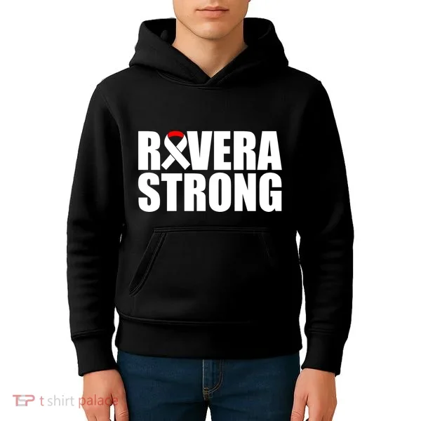 Rivera Strong Squamous Cell Carcinoma Awareness Kids Hoodie